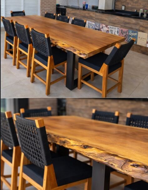 Mesas de Jantar rústico artesanal